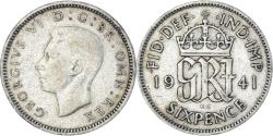 World Coins - Coin, Great Britain, 6 Pence, 1941