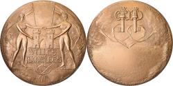 World Coins - France, Medal, Villes Jumelées ,, 1975, Bronze, Turlan,