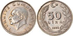 World Coins - Coin, Turkey, 50 Lira, 1986, , Copper-Nickel-Zinc, KM:966