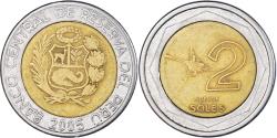 World Coins - Coin, Peru, 2 Nuevos Soles, 2005