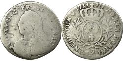 World Coins - Coin, France, Louis XV, 1/10 Écu aux branches d'olivier, 12 Sols, 1/10 ECU