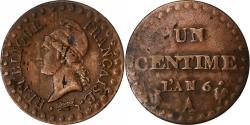 World Coins - France, 1 Centime, Dupré, AN 6, Paris, Copper, , Gadoury:76
