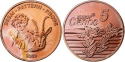 World Coins - Switzerland, 5 Centimes, Fantasy Euro, Pattern, 2003, Copper,