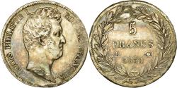 World Coins - Coin, France, Louis-Philippe, 5 Francs, 1831, Bayonne, , Silver