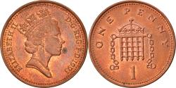 World Coins - Coin, Great Britain, Elizabeth II, Penny, 1993, , Copper Plated Steel