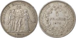 World Coins - Coin, France, Hercule, 5 Francs, 1875, Paris, , Silver, KM:820.1