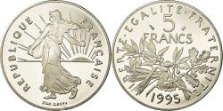World Coins - Coin, France, Semeuse, 5 Francs, 1995, Paris, Proof, , Nickel Clad
