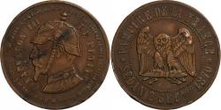 World Coins - France, 10 Centimes, Napoléon III, Sedan, 1870, Satirique, Bronze,