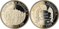 World Coins - France, Medal, Révolution Française, Prise de la Bastille,