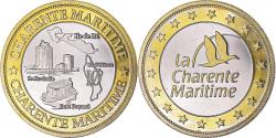 World Coins - France, Token, Touristic token, La Charente Maritime, , Bimetallic