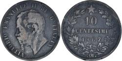 World Coins - Coin, Italy, 10 Centesimi, 1867