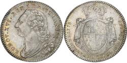 World Coins - France, Token, Louis XVI, Etats de Bretagne, 1778, Silver, Duvivier,
