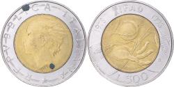 World Coins - Coin, Italy, 500 Lire, 1998, Rome, , Bi-Metallic, KM:193