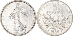 World Coins - Coin, France, Semeuse, 5 Francs, 1965, , Silver, KM:926, Gadoury:770