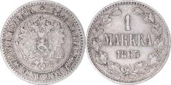 World Coins - Coin, Finland, Alexander II, Markka, 1865, Helsinki, , Silver, KM:3.1