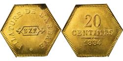 World Coins - Coin, France, 20 Centimes, 1884, , Brass