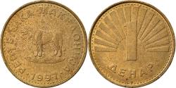 World Coins - Coin, Macedonia, Denar, 1997, , Brass, KM:2