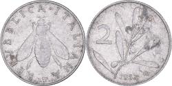 World Coins - Coin, Italy, 2 Lire, 1954, Rome, , Aluminum, KM:94