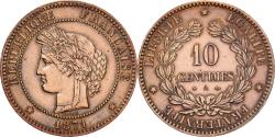 World Coins - France, 10 Centimes, Cérès, 1871, Paris, Bronze, , Gadoury:265