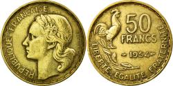 World Coins - Coin, France, Guiraud, 50 Francs, 1954, , Aluminum-Bronze, Gadoury:880