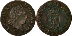 World Coins - Coin, France, Liard vieille tête, 1770, Reims, , Copper, Gadoury:272