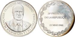 World Coins - France, Medal, François Mitterrand, 21ème Président de la République