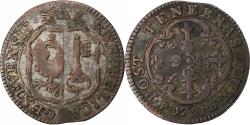 World Coins - Canton of Geneva, 3 Sols, 1791, Bern, Billon,