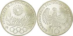World Coins - Coin, GERMANY - FEDERAL REPUBLIC, 10 Mark, 1972, Karlsruhe, , Silver