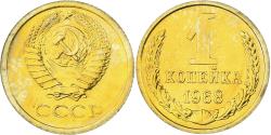 World Coins - Coin, Russia, Kopek, 1968, Leningrad, Proof, , Brass, KM:126a