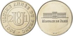 World Coins - France, Token, Paris - Hotel de la Monnaie - Ultime année du Franc, 2001, MDP