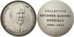 World Coins - France, Medal, Seconde Guerre Mondiale, Général de Gaulle, , Silvered