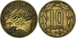 World Coins - Coin, EQUATORIAL AFRICAN STATES, 10 Francs, 1967