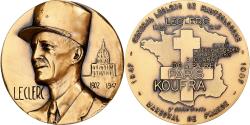 World Coins - France, Medal, Général Leclerc, Maréchal de France, 1987, Bronze, Correla