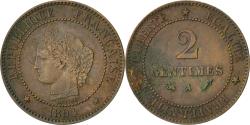 World Coins - Coin, France, Cérès, 2 Centimes, 1894, Paris, , Bronze, KM:827.1