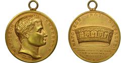 World Coins - France, Medal, Napoleon Ier , Roi d'Italie, Denon, Restrike, , Gilt