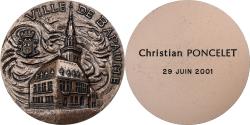 World Coins - France, Medal, La Ville de Bapaume, à Christian Poncelet, Président du Sénat