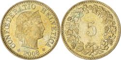 World Coins - Coin, Switzerland, 5 Rappen, 2008