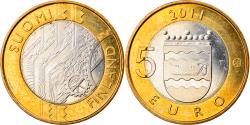 World Coins - Finland, 5 Euro, 2011, Vantaa, , Bi-Metallic, KM:160