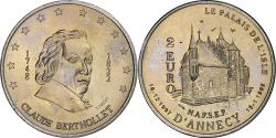 World Coins - France, 2 Euro, Annecy - Claude Berthollet, 1998,
