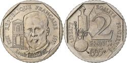 World Coins - France, 2 Francs, Louis Pasteur, 1995, Paris, Nickel, , Gadoury:549