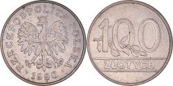 World Coins - Coin, Poland, 100 Zlotych, 1990, Warsaw, , Copper-nickel, KM:214