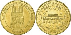 World Coins - France, Token, Touristic token, Reims - Cathédrale Notre Dame, Arts & Culture
