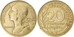 World Coins - Coin, France, Marianne, 20 Centimes, 1964, Paris, , Aluminum-Bronze