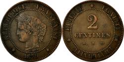 World Coins - Coin, France, Cérès, 2 Centimes, 1879, Paris, , Bronze, KM:827.1