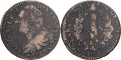 World Coins - France, Louis XVI, 2 sols François, 1793 / AN 5, Montpellier,