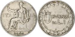 World Coins - Coin, Italy, Vittorio Emanuele III, Lira, 1924, Rome, , Nickel, KM:62