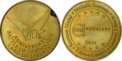World Coins - France, Token, 70ème anniversaire de la bataille de Normandie, 2014