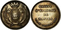 World Coins - France, Medal, Savings Bank, Caisse d'Epargne de Nantes, 1821, , Silver