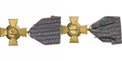World Coins - France, Croix du Combattant, WAR, Medal, Very Good Quality, Bronze, 36