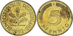 World Coins - Coin, Germany, 5 Pfennig, 1992